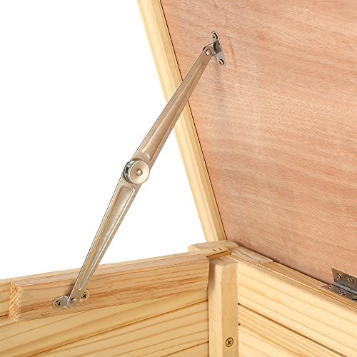 Zelsius Abri de jardin en bois pour tondeuse à gazon, robot-tondeuse, marron