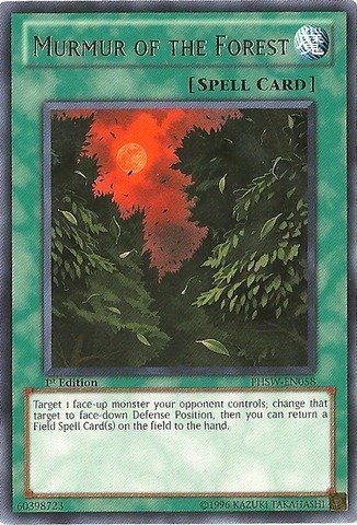 Yu-Gi-Oh! - Murmur of the Forest (PHSW-EN058) - Photon Shockwave - Unlimited Edition - Rare