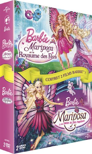 Barbie - Mariposa Et Ses Amies Les Fées Papillons + Mariposa Et Le Royaume Des Fées - Pack