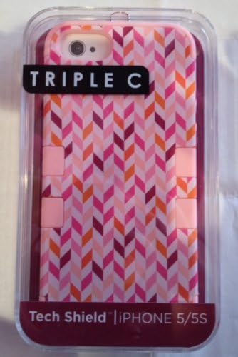 Triple C Designs Blush Tech Shield iPhone 5/5s Case