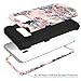 Hocase Galaxy S8 Plus SM-G955 Case, Heavy Duty Protection Shock Absorbing Silicone Rubber Bumper+Hard Plastic Hybrid Dual Layer Protective Case for Galaxy S8 Plus 6.2