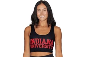 Lojobands Women's College Gameday Outfit Tank Top Tailgate Crop Top One Size Fits Most