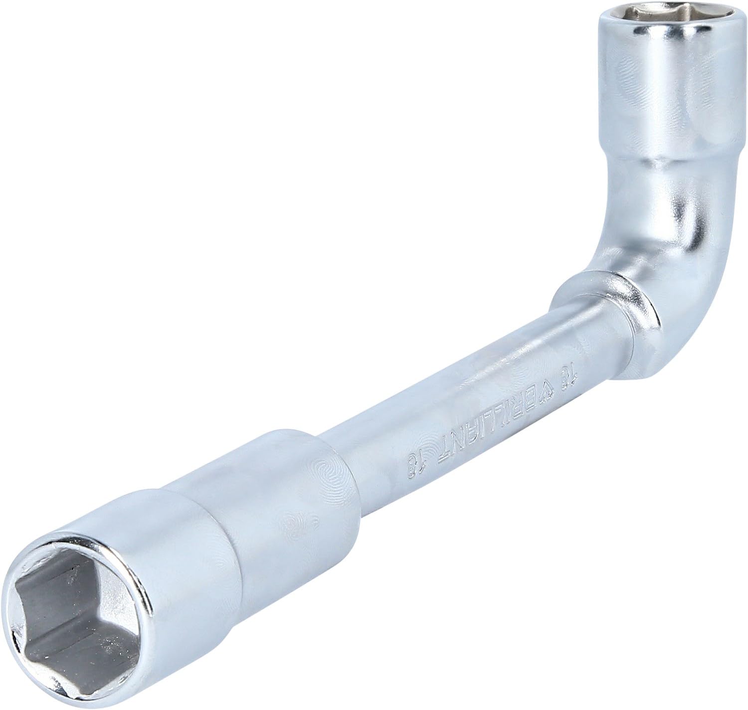 BRILLIANT TOOLS BT015018 Double Socket Wrench, Offset, 18 mm [Powered by KS Tools]