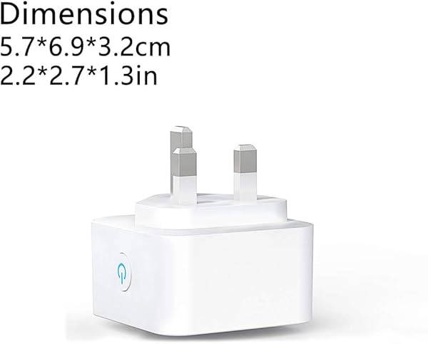 Smart Home Wifi plug Smart Plug 13a Wifi Drahtlose Fernbedienung Timing funktion Kein Hub Erforderliche Wei Mit Alexa Google Haupt2pcs