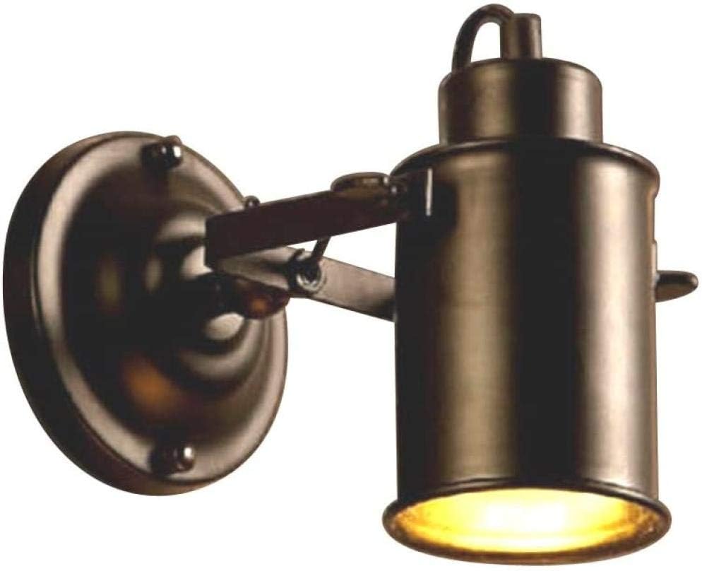 Lámpara de pared retro vintage E27 lámpara de pasillo giratoria E27 40W