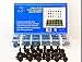 Swordfish 60020 Honda Acura Push-Type Retainer Fastener Clip Assortment, 164 Piece