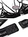Avidlove Women's Sexy Strappy Lingerie Set Open Cup Halter Lace Babydoll,Black,Large