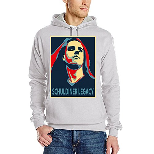Kaari Success Men's Chuck Schuldiner Legacy Hoodie Casual Hoodie M White