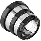 XvuaTeIw 19SGM Slow Juicer Fine Mesh Screen Strainer Filter Small Hole Compatible with Hurom HH SBF11 HU-19SGM Parts