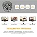 Anpviz CCTV Camera 2MP HD 1080P 4-in-1 (TVI/AHD/CVI/CVBS) Security Dome Camera, True Day & Night Monitoring IP66, 3.6mm Lens