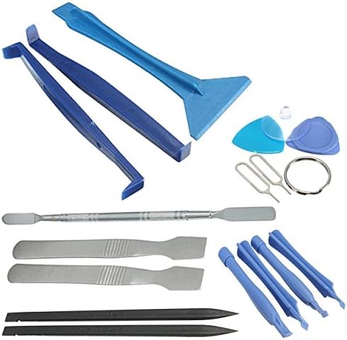 ESSENTIAL SALES4YOU Precision Repair Set Tools Kit Metal and Plastic Pry Spudger for Apple iPhone 6S 6 4.7" Inch (iPhone 6 6S 17Tools Set), 17 Piece