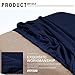 CHUN YI Jacquard Cushion Covers High Stretch Chair Loveseat Slipcover Furniture Protector Settee and Couch Seat Coat(Sofa, Dark Blue)