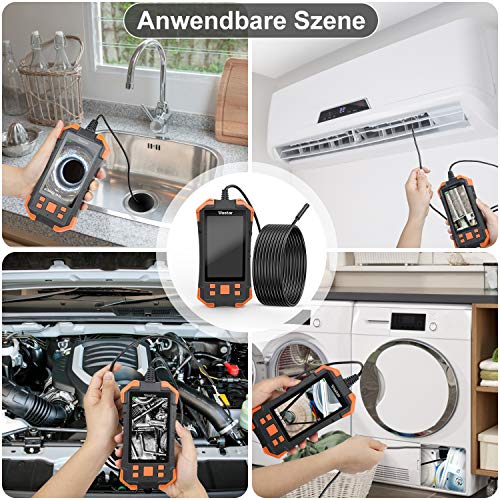 Vastar 1080P endoskopkamera, HD Kameraauflösung inspektionskamera, 4,3 Zoll IPS Farb LCD Monitor endoskop… – Bild 6