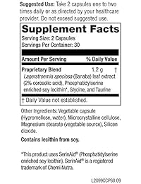 NeuroScience - Calm CP con fosfatidilserina y banaba, B00H85ZPLE, 1, 1