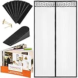 Screen Door Mesh | Magnetic doors PREMIUM screens with magnets for homes | 34 x 82 Antibugscreen