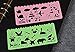 Set of 4 Plastic Drawing Painting Stencils Scale Template Sets, Graphics Stencils for Scrapbooking,Card and Craft Projects,Bookmark Ruler,Perfect for Using with Your Bullet Journal