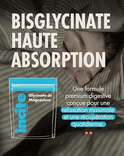 Magnesium bisglycinate – 500mg – Qualité Premium – Naturelle Haute Concentration 100 Capsules Véganes (Approvisionnement de 3 Mois) - Magnesium glycinate - Avec la Plus Haute Biodisponibilité