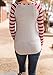 Hot Sale!Autumn Blouse,Canserin Women Fashion Round Collar T-shirt Long Sleeve Stripe Blouse Casual Tops US 4-14 (XL, Red)