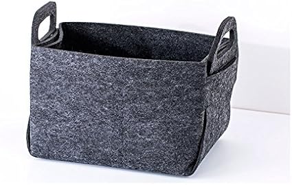 HZH Caja de Almacenamiento de Tela de Fieltro Ropa Acabado de ...