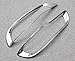 GOOACC ABS Chrome Rear Fog light lamp Cover Trim Fits Jeep Cherokee 2014 2015