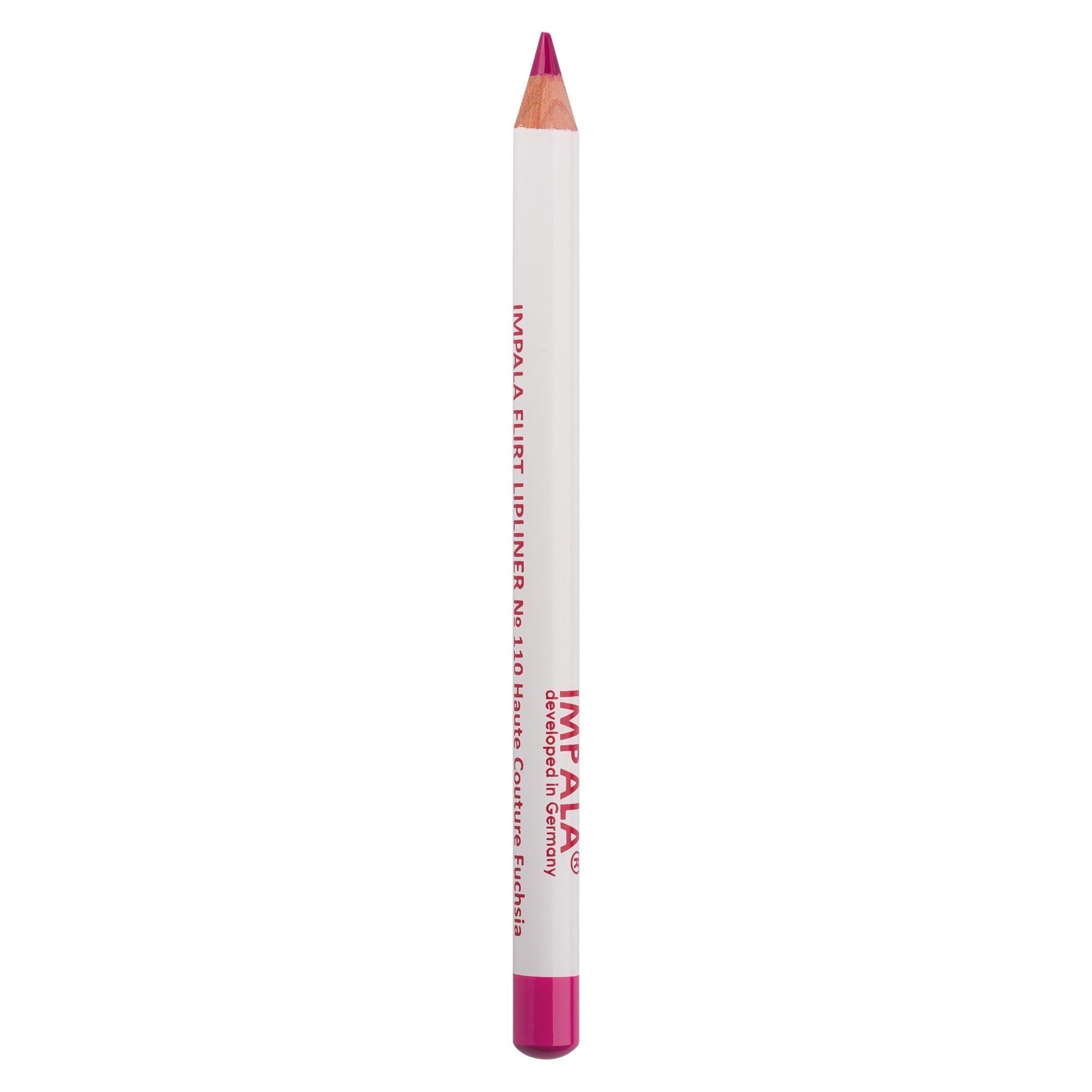 Impala Flirt Lipliner Color 110 Haute Couture Fuchsia Matte Waterproof