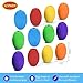 Special Supplies Egg Pen-Pencil Grips for Kids and Adults Colorful, Cushioned Holders for Handwriting, Drawing, Coloring - Ergonomic Right or Left-Handed Use - Reusable (12-Pack)