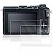 Screen Protectors for Canon EOS M6, AFUNTA 2 Pack Anti-scratch Tempered Glass Protective Films for DSLR Digital Camera
