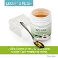 RelaxSlim "Super" Organic Coconut Oil with CoQ10, Formulated by Obesity and Metabolism Specialist to Improve Energy Levels and Assist with Weight Loss- Natural Fat Burner to Support any Diet Attempt- 16 Ounces
