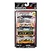 Jakks Pacific Year 2013 Power City Trains Series 4 Pack Train Accessory Set - King Safari Park SAFARI FREIGHT with Flatbed Trailer with Removable Helicopter, Freight Car with Removable Rocks, Cage Car and Gator Tanker by Power Trains