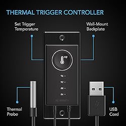 AC Infinity Controller 1, Thermal Trigger for
