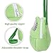 1 PCS Portable White Mesh Bag,African Hedgehog Hamster Breathable Pet Dog Carrier Bags,Handbags Puppy Cat Travel Backpack (M, White Mesh - Green)