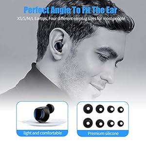 Auricolari Bluetooth 5.0,iPosible Cuffie Bluetooth Senza Fili Cuffie True Wireless Sport Stereo in Ear con 3500mAh… - immagine 7