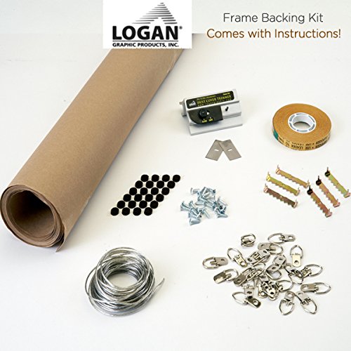 Logan Graphic Products Frame Backing Kit for Wooden Picture Frames (F502)