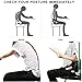 Portable Back Support Belt Pad for Better Sitting Posture, Perfect Correcting Brace Ergonomic Waist Protector for Lower Back Pain Relief with Gift Box, for Men Women Teens Up to 36