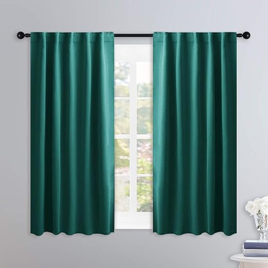 Amazon Com Nicetown Bedroom Curtains Blackout Draperies Panels