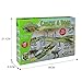 TEEHOME Dinosaur Track Toy Sets New Update Bridge Create A Road with 142 Pcs Flexible Tracks | Jurassic World Dinosaur Race Car Toys for Kids | Great Gift for The Birthday for Children Aged 3+