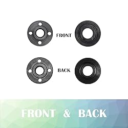 4PCS 5/8 Angle Grinder Outer Lock Nut 2 Pack Flange