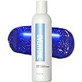Overtone Daily Color Depositing Conditioner for All Hair: 8oz Temporary Coloring Conditioner with Shea Butter & Coconut Oil, Refresh Color & Prevent Fading, Vegan & Cruelty-Free, Vibrant Blue