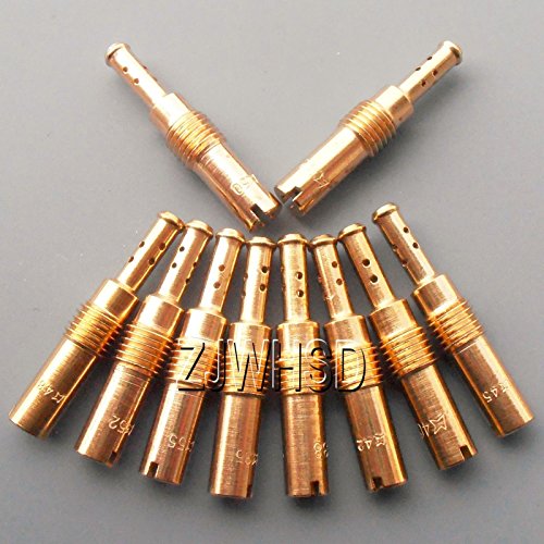 10pcs Set Slow/Pilot Jet fits PWK Keihin OKO CVK 32,35,38,40,42,45,48,50,52,55 [Gold Sister]