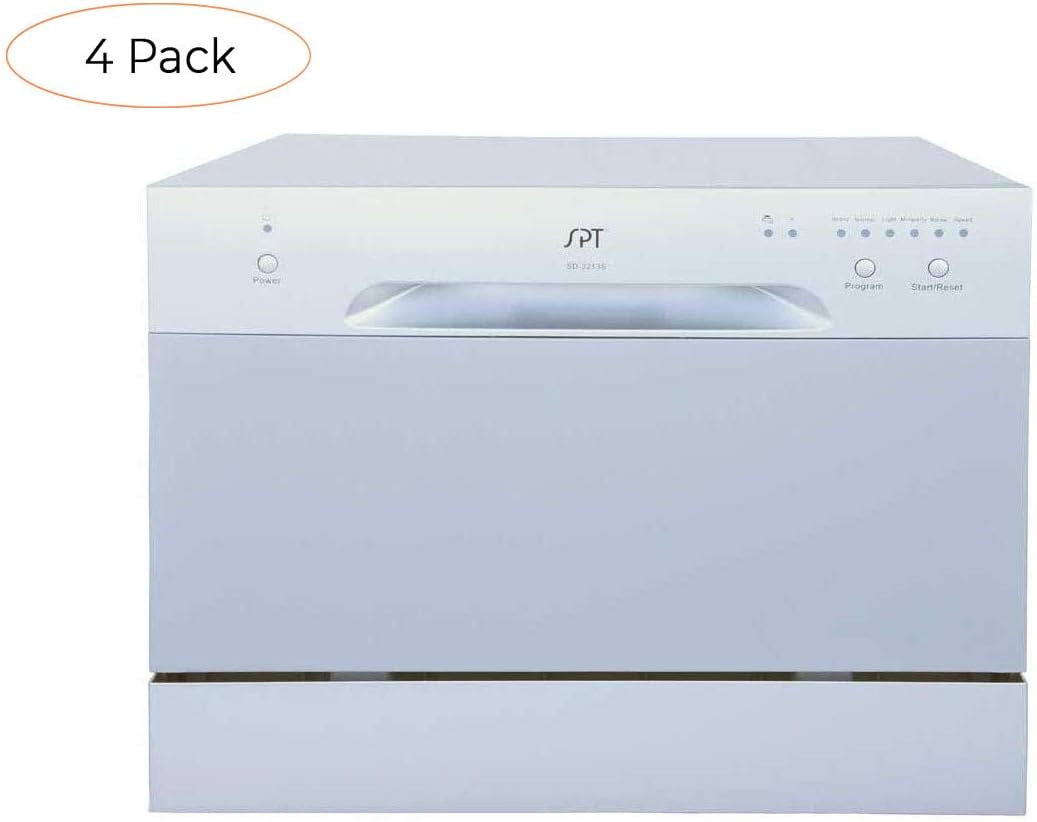 Amazon Com Spt Sd 2213s Countertop Dishwasher Silver Four Rask