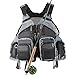 Kylebooker Fly Fishing Vest Pack Adjustable for Men and Women (Black)