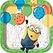 Despicable Me Minions Party Supplies Pack - Tableware for 16 Guests - Dinner Plates, Dessert Plates, Napkins, Cutlery, Cups