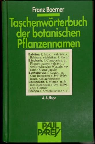 Taschenworterbuch Der Botanischen Pflanzennamen Fur Gartner Garten Und Pflanzenfreunde Land Und Forstwirte Amazon De Franz Boerner Gunther Kunkel Bucher Taschenworterbuch Der Botanischen Pflanzennamen Fur Gartner Garten Und Pflanzenfreunde Land Und Forstwirte Amazon De Franz Boerner Gunther Kunkel Bucher
