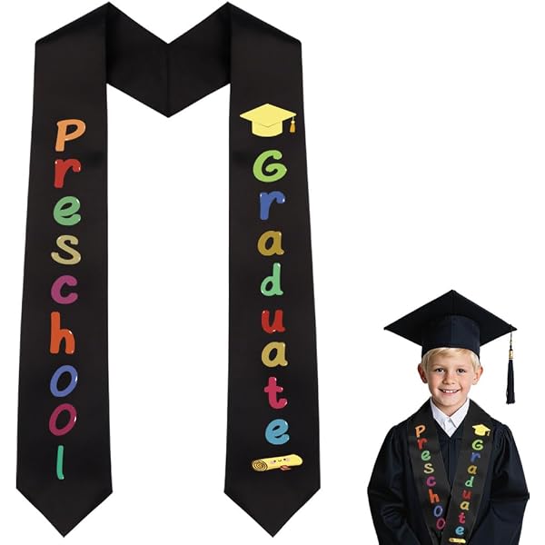 Amazon.com: Lxzyu Kindergarten Graduation Sash,Unisex Kindergarten