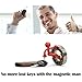 Fun Magnetic Man, Refrigerator Key Holder with Strong Magnet, Holds Up To 1.4 Pounds, Home Office Gift Decoration, 4-Pack