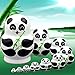Moonmo Panda Nesting Dolls - 10 Pieces Matryoshka Panda - All Hollow to Fit Inside Each Other