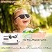FaerieKing Kids Sunglasses For Kids Polarized Sunglasses Girls Child Boys Age 3-10 (Rubberized Blue|Polarized Ice Blue)