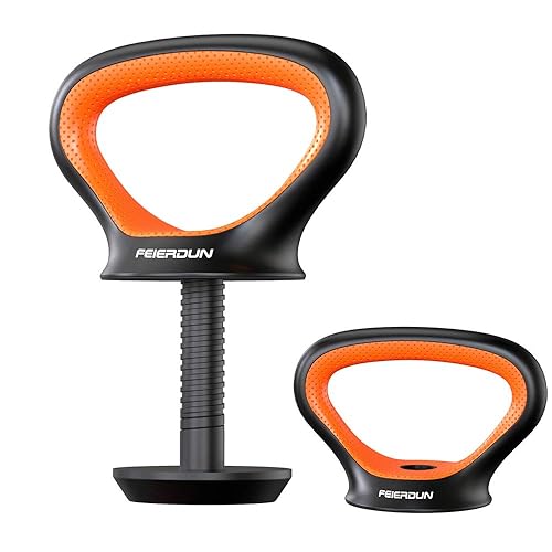 FEIERDUN Adjustable Weight Dumbbells Set of with Barbell