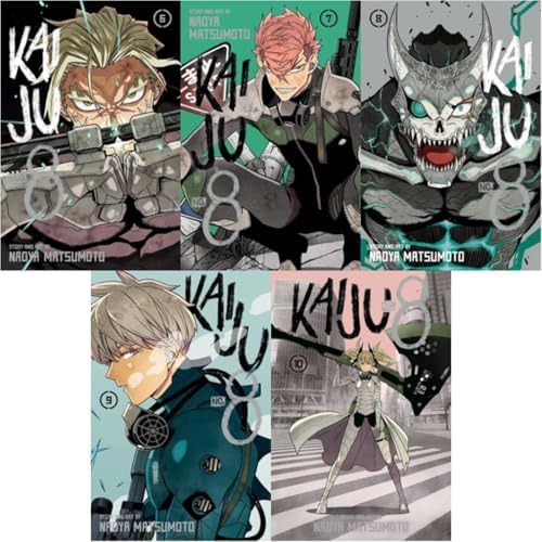 Kaiju No. 8 Manga Volumes 1-5: Naoya Matsumoto: Amazon.com: Books
