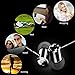 Earbuds Earphones Headphones, VANTEN [Magnetic Wired Earphones][In-Ear Headphones][Earbuds with Mic][Stereo Headsets] 3.5mm Jack for iPhone 6 6s Plus iPad Note Android Phone Tablet Computer PC (black)